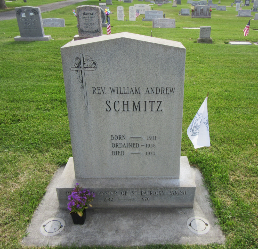 Fr Schmitz grave